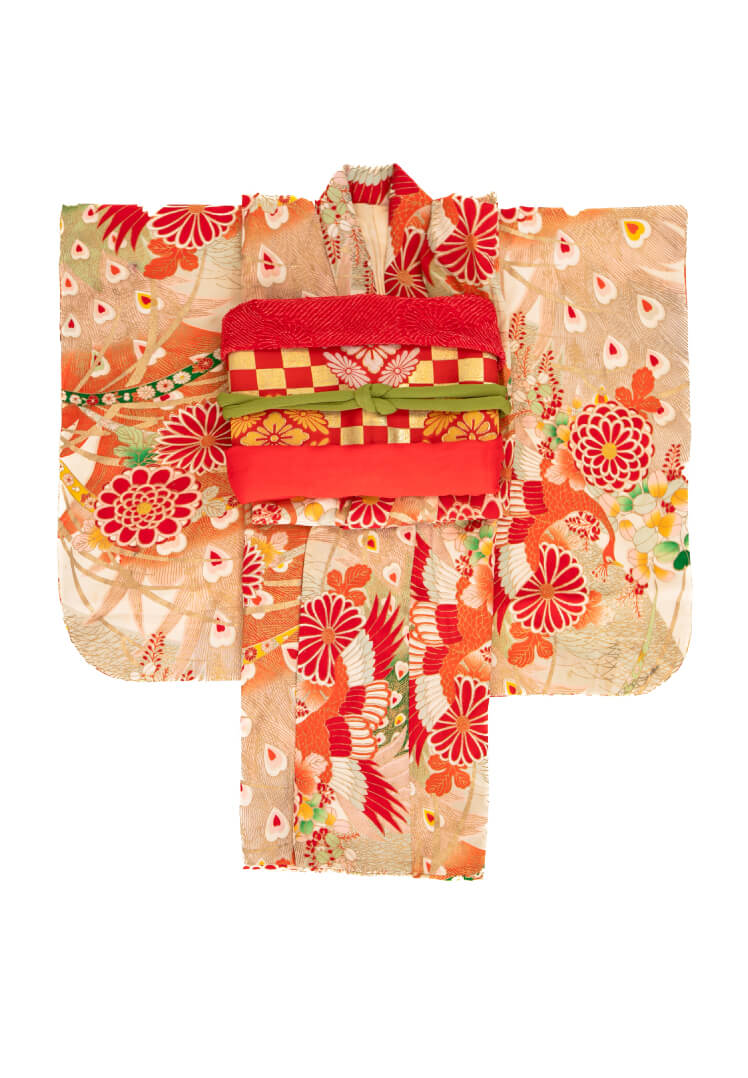 生成り花孔雀