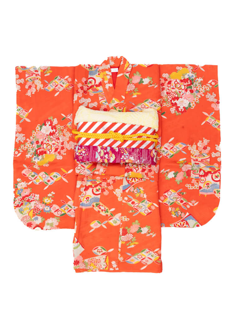 七宝花文様