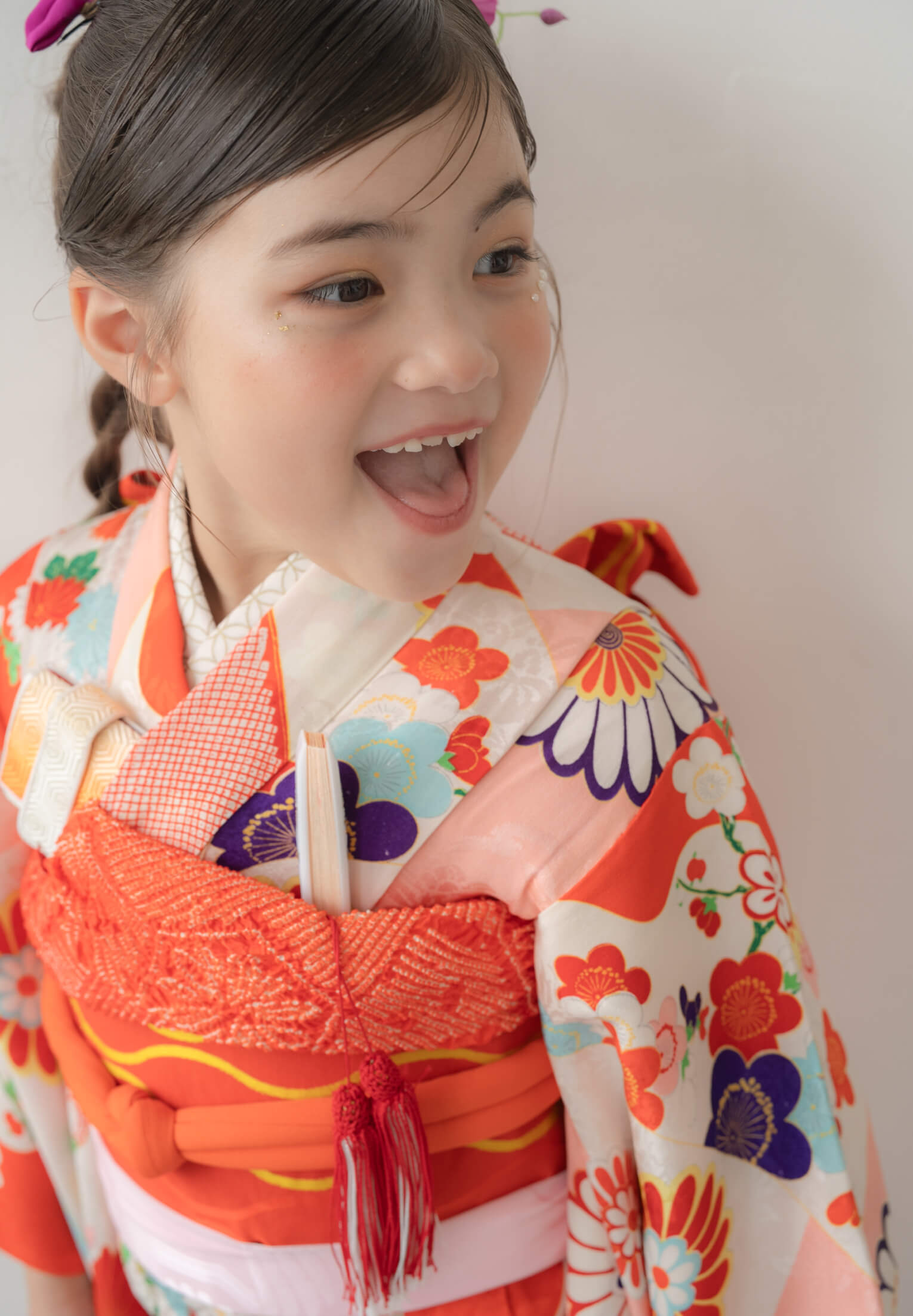 紅白花継ぎ景色